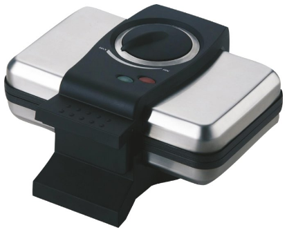 Изображение Вафельница Sakura SA-7405T (1000 Вт /серебристый, черный)