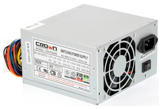 Изображение Блок питания Crown CM-PS400 400W () (400 Вт )