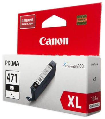 Изображение Картридж Canon CLI-471BK XL