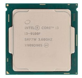 Изображение Процессор Intel Core i3-9100F Coffee Lake (3600 МГц, LGA1151 v2) (OEM)