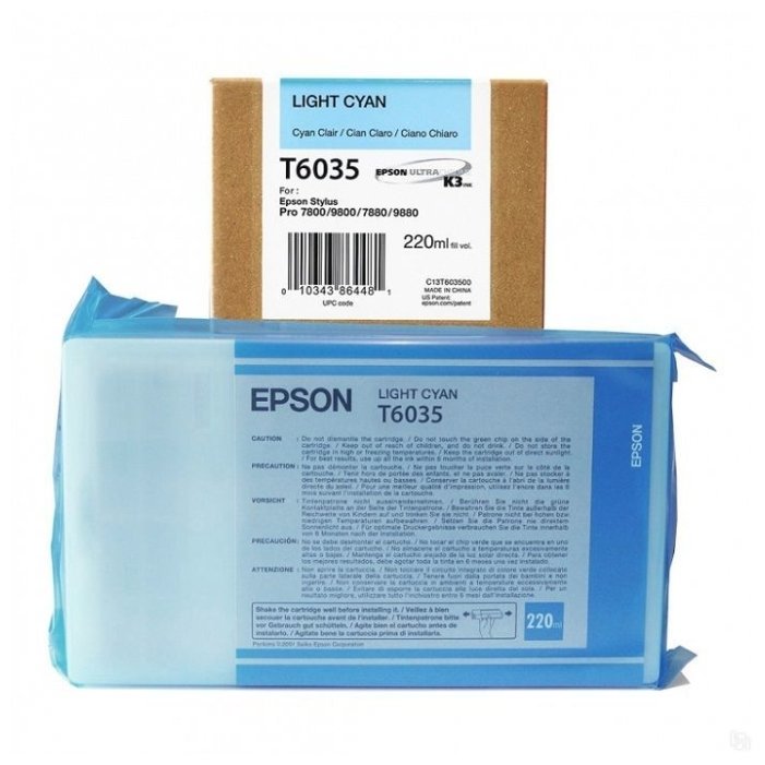 Изображение Картридж Epson C13T603500