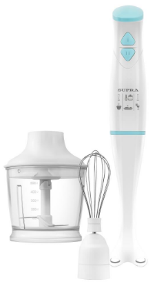 Изображение Блендер Supra HBS-724PS (погружной/700 Вт/голубой, белый)