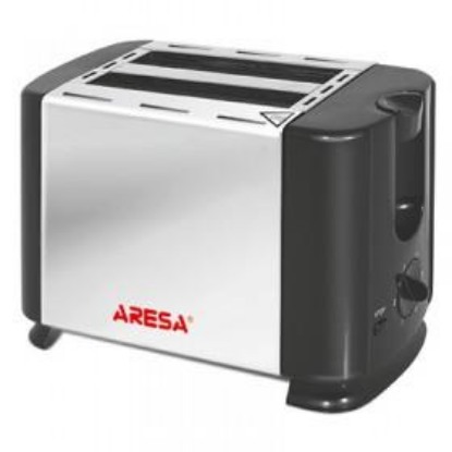 Изображение Тостер Aresa AR-3005 (735 Вт  черный, серебристый)