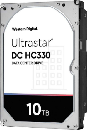 Изображение Жесткий диск 3.5" 10000 ГБ Western Digital Ultrastar DC HC330, 7200 rpm, 256 МБ