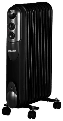 Изображение Масляный радиатор Ресанта ОМПТ-9НЧ (2000 Вт  /9 секций)