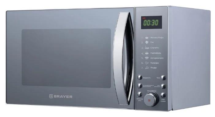 Изображение Микроволновая печь Brayer BR2504 (900 Вт  25 л    серебристый)