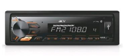 Изображение Автомагнитола ACV AVS-812BA, (4x50 Вт, монохромный дисплей, черный)