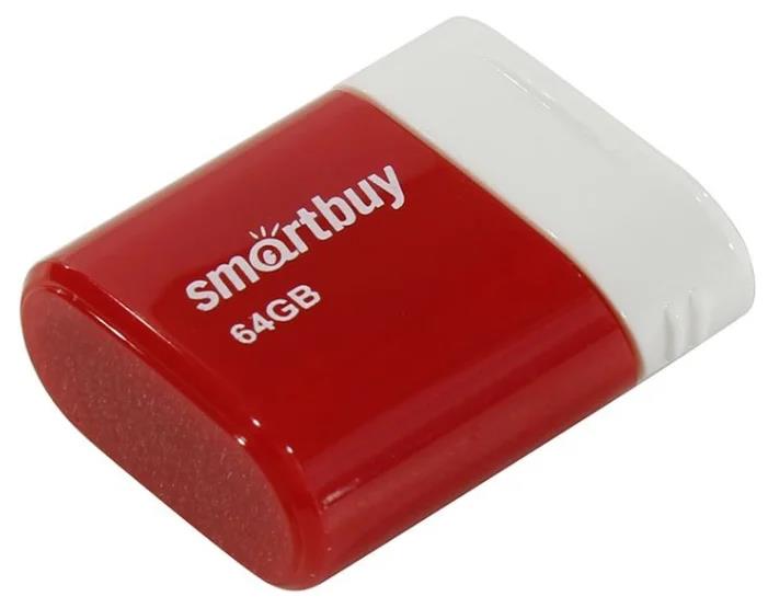 Изображение USB flash SmartBuy Lara,(USB 2.0/64 Гб)-красный (SB64GBLARA-R)