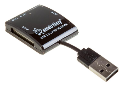 Изображение Карт-ридер SmartBuy SBR-713-K черный ()