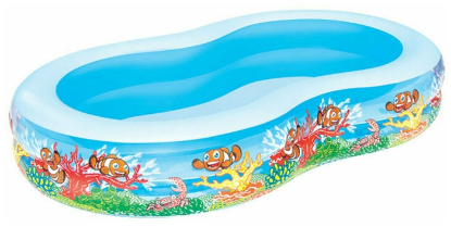 Изображение Бассейн надувной  Bestway Подводный мир 54118