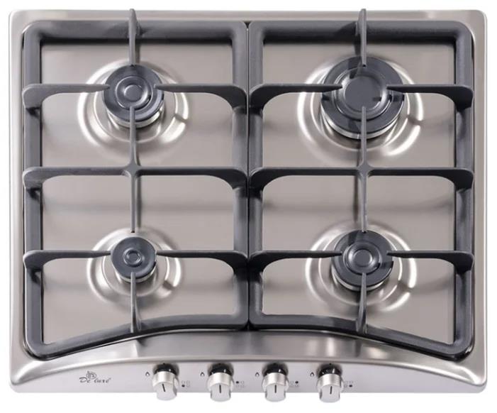 Изображение Варочная панель De luxe 5840.00 гмв-052чр (серебристый)