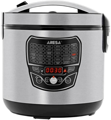 Изображение Мультиварка Aresa AR-2010 (930 Вт/5 л /черный, серебристый)