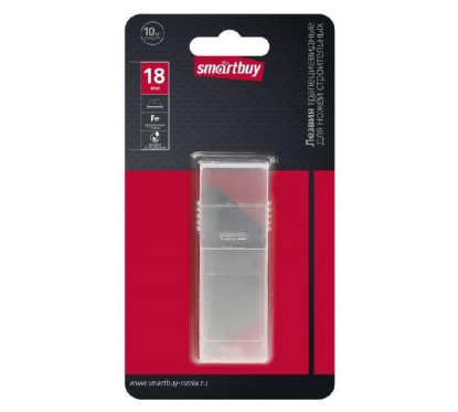 Изображение Сменные лезвия SmartBuy трапециевидные SBT-SKT-18 10 шт