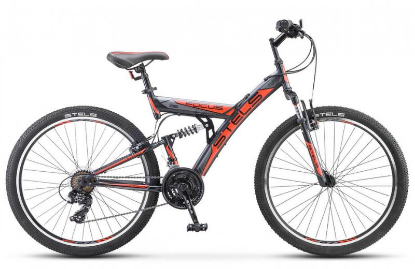 Изображение Велосипед Stels Focus MD 24 18-sp V010 (красный, черный/24 "/16.0 ")-2022 года LU098194*LU091325
