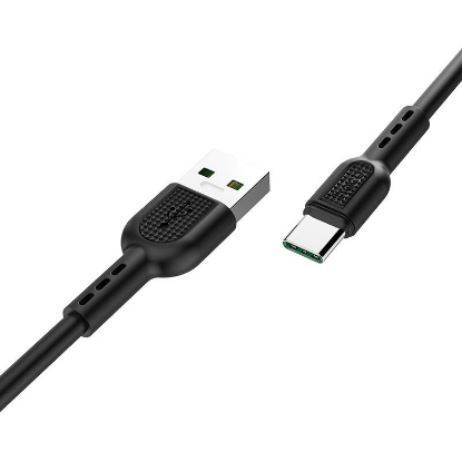 Изображение Кабель соединительный Hoco HC-06119 X33 USB 2.0 A USB Type-C черный 1 м