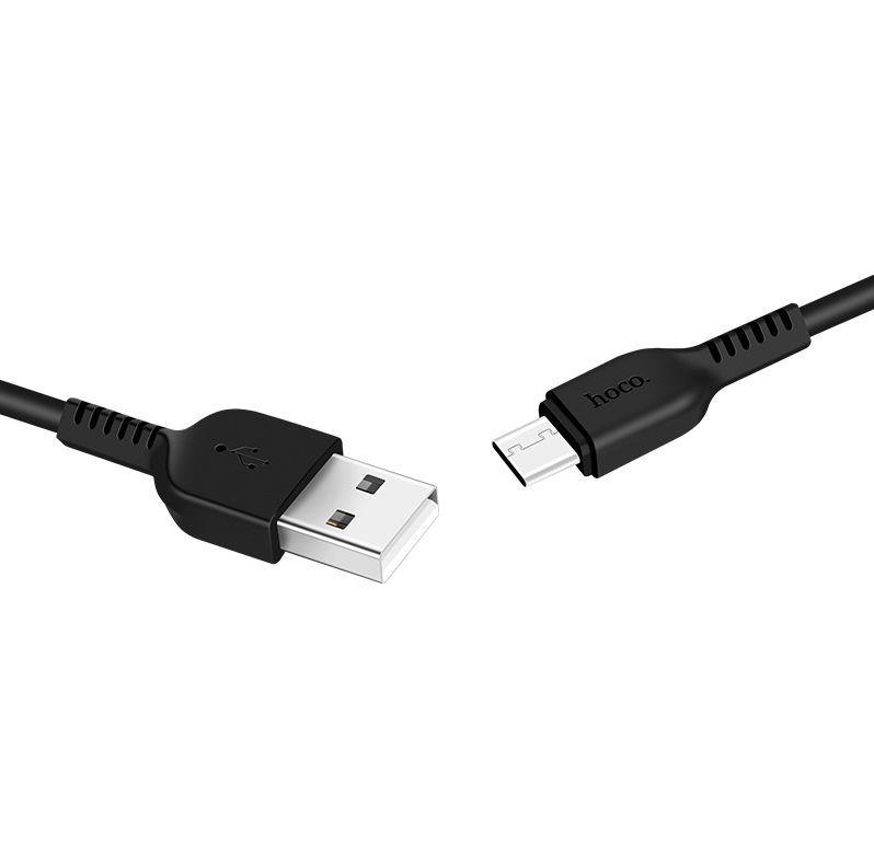 Изображение Кабель соединительный Hoco X13a Easy charged USB 2.0 A USB Type-C черный 1 м