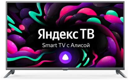 Изображение Телевизор STARWIND SW-LED43UG400 43" 4K UHD Smart TV стальной