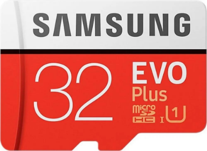 Изображение Карта памяти Samsung MicroSDHC EVO Plus Class 10 32 Гб адаптер на SD MB-MC32GA/APC