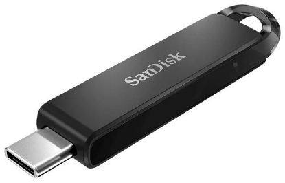 Изображение USB flash SanDisk Ultra USB Type-C,(USB 3.1 Type-C/64 Гб)-черный (SDCZ460-064G-G46)