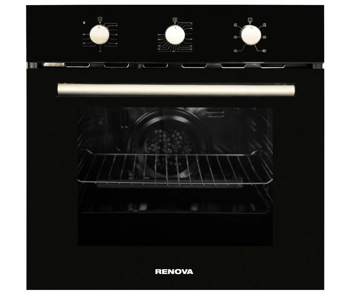 Изображение Духовой шкаф Renova O90-6BS2 (90 л , чёрный)