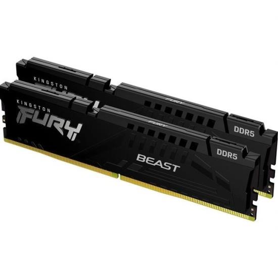 Изображение Оперативная память 2х8 GB DDR5 Kingston Fury Beast (41600 Мб/с, 5200 МГц, CL40)