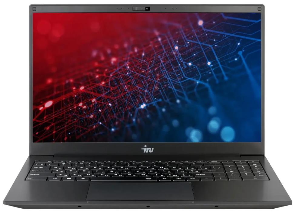 Изображение Ноутбук iRU Калибр 15TLI (Intel 1135G7 2400 МГц/ SSD 256 ГБ  /RAM 8 ГБ/ 15.6" 1920x1080/VGA встроенная/ Windows 11 trial) (1906751)