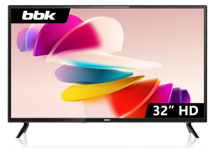 Изображение Телевизор BBK 32LEM-1046/TS2C 32" 720p HD  черный