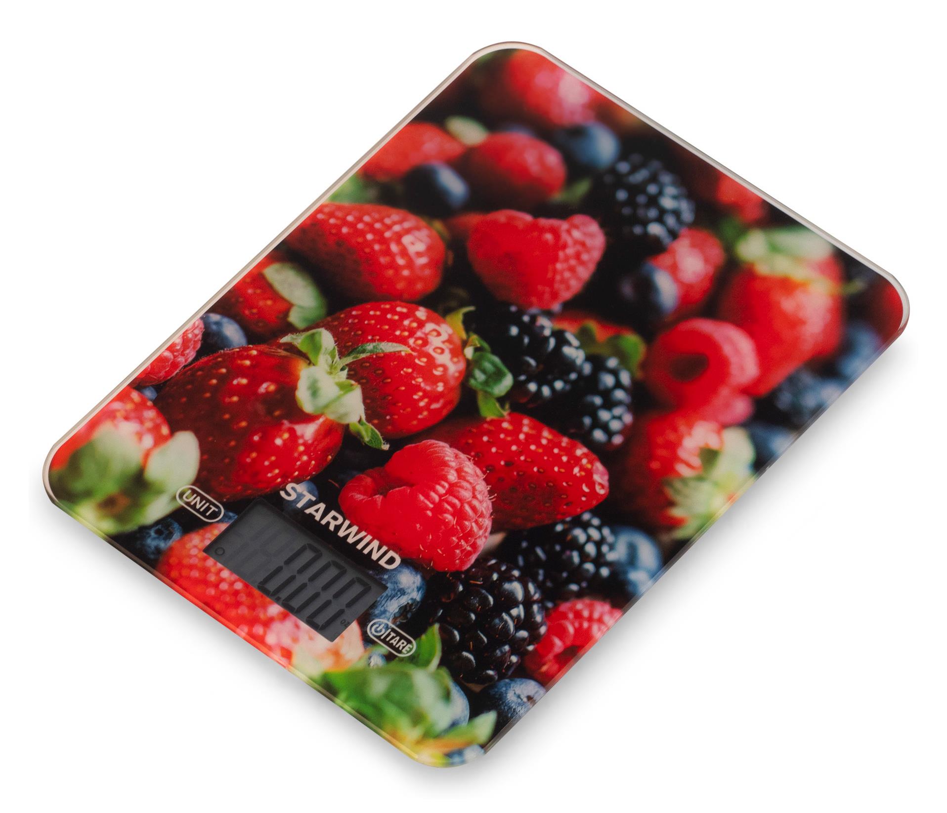 Изображение Весы кухонные STARWIND SSK3355 Ягоды (рисунок)