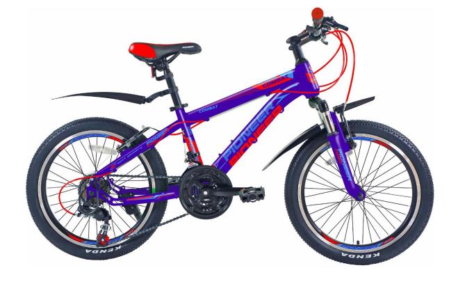 Изображение Велосипед Pioneer Combat 20 (красный, синий, голубой/20 "/12.0 ")-