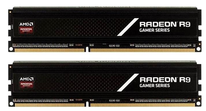 Изображение Оперативная память 2х8 GB DDR4 AMD R9S416G3206U2K (25600 МБ/с, 3200 МГц, CL16)