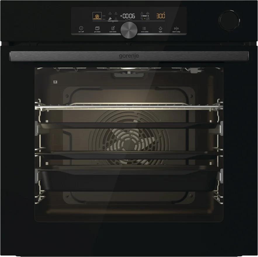 Изображение Духовой шкаф Gorenje BSA6747A04BG (77 л , чёрный)