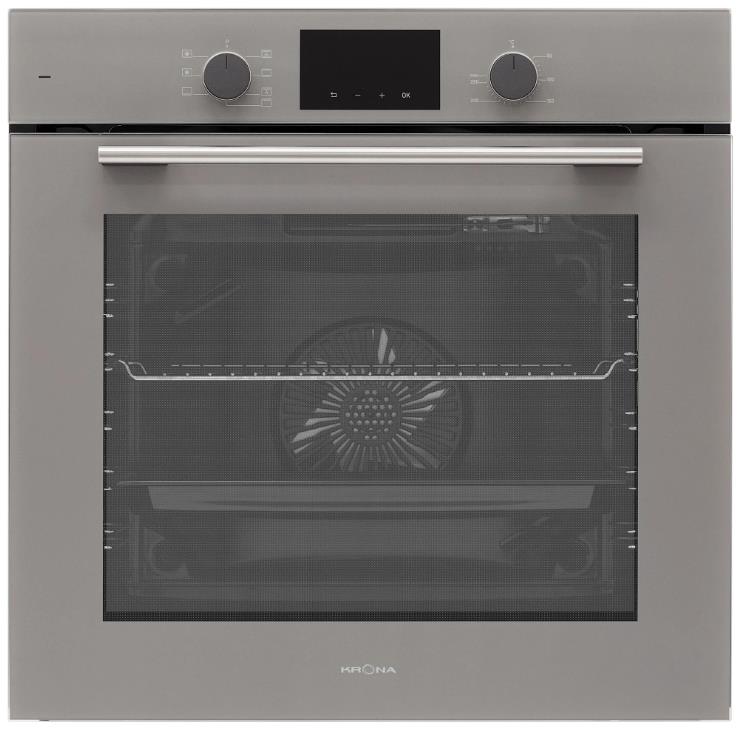 Изображение Духовой шкаф Krona MYSTERIUM 60 GR (78 л , серый)