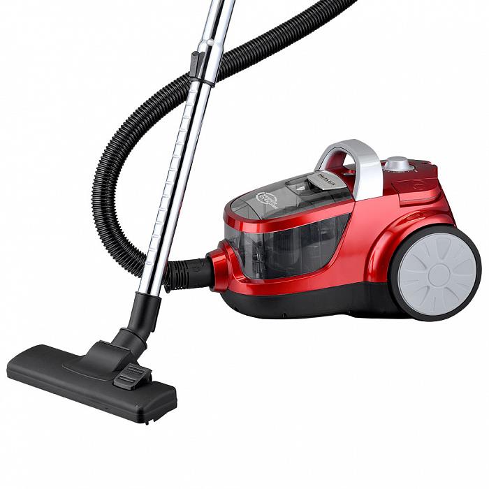 Изображение Пылесос DELTA LUX DL-0836 (2600 Вт /контейнер/красный)