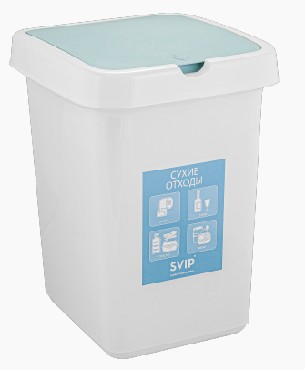 Изображение SVIP SV4544СХ для раздельного сбора мусора 25л (сухие отходы)