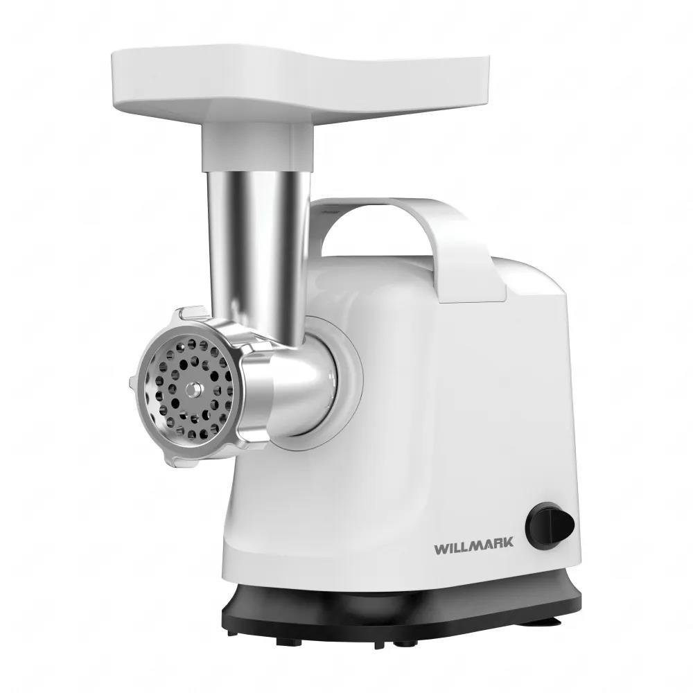 Изображение Мясорубка Willmark WMG-2512X (1000 Вт /2,1 кг/мин/белый)