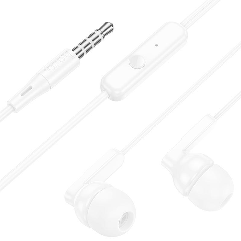Изображение Наушники Hoco (6942007612678) M121 White белый