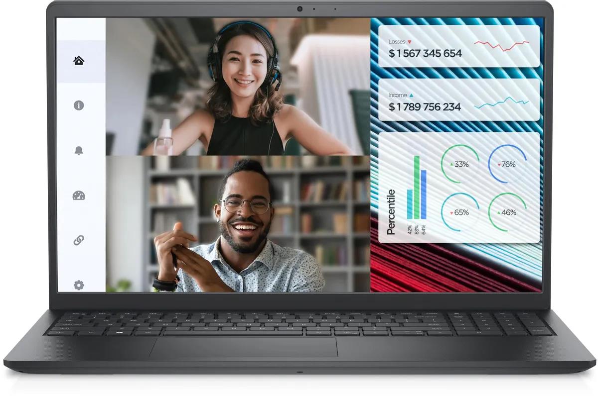 Изображение Ноутбук DELL Vostro 3520 (Intel 1235U 1300 МГц/ SSD 512 ГБ  /RAM 8 ГБ/ 15.6" 1920x1080/VGA встроенная/ Ubuntu) (3520-5850)