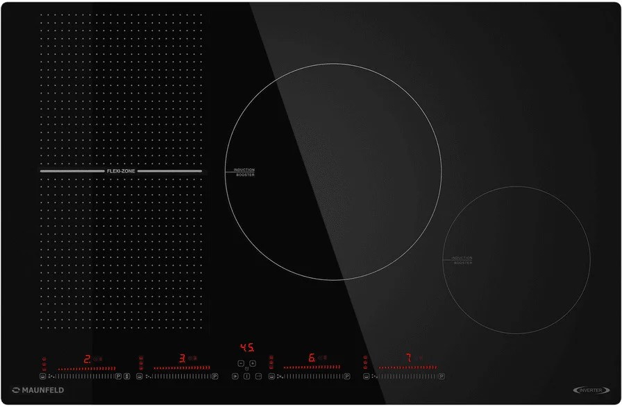 Изображение Варочная панель MAUNFELD CVI804SFBK Inverter (черный)