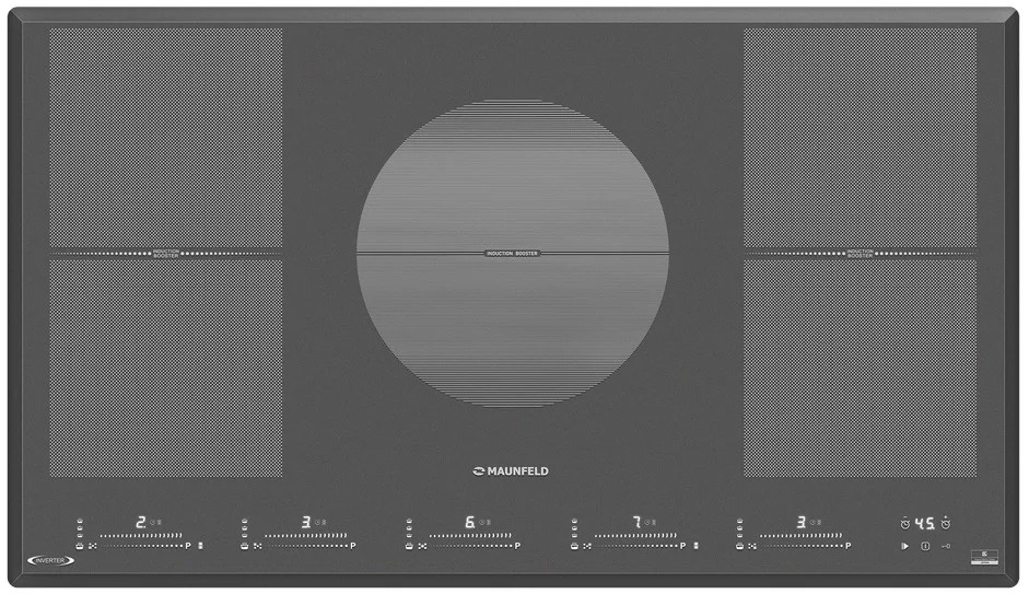Изображение Варочная панель MAUNFELD CVI905SFDGR Inverter (графит)