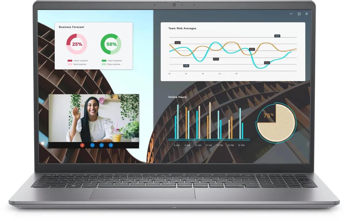 Изображение Ноутбук DELL Vostro 3530 (Intel 1335U 1300 МГц/ SSD 512 ГБ  /RAM 8 ГБ/ 15.6" 1920x1080/VGA встроенная/ Ubuntu) (3530-5850)