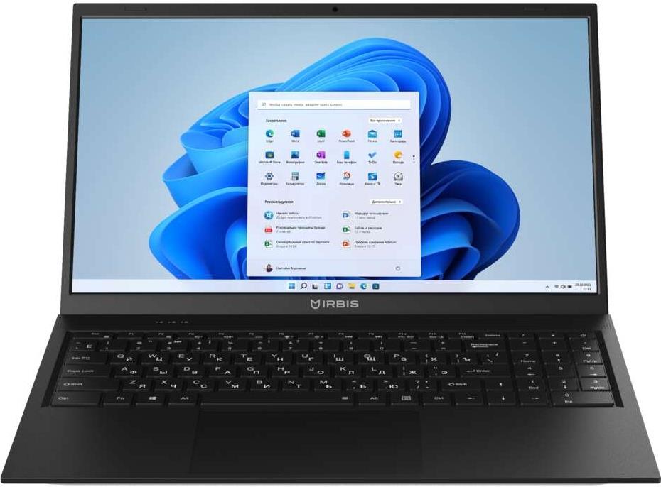 Изображение Ноутбук Irbis Breeze 15 (Intel  800 МГц/ SSD 256 ГБ  /RAM 8 ГБ/ 15.6" 1920x1080/VGA встроенная/ Windows 11 Pro) (15NBC1015B)