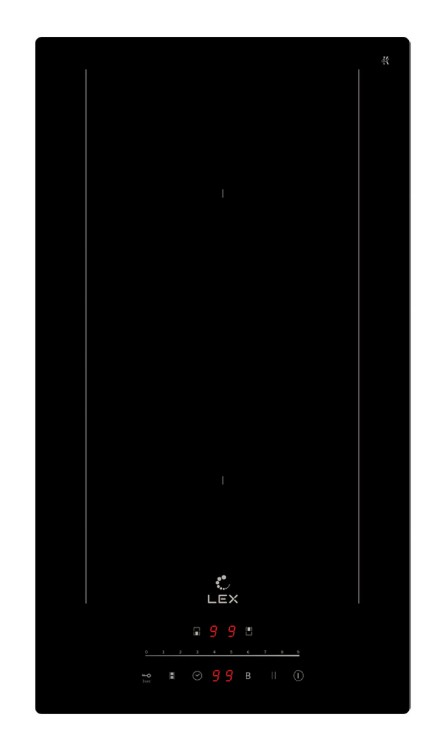 Изображение Варочная панель LEX EVI 321A BL (черный)