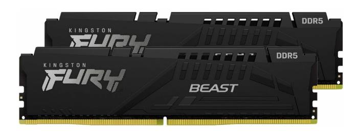 Изображение Оперативная память 2x32 GB DDR5 Kingston Fury Beast (48000 Мб/с, 6000 МГц, CL36)