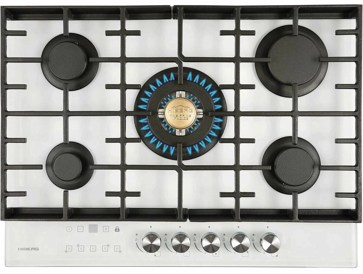 Изображение Варочная панель HIBERG VM 7155 W (белый)
