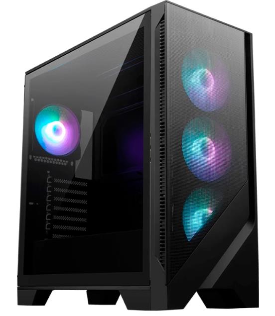 Изображение Корпус MSI MAG FORGE 321R AIRFLOW Black (mATX, ATX, Mini-ITX, черный, без БП)/(306-7G23R22-HH9)