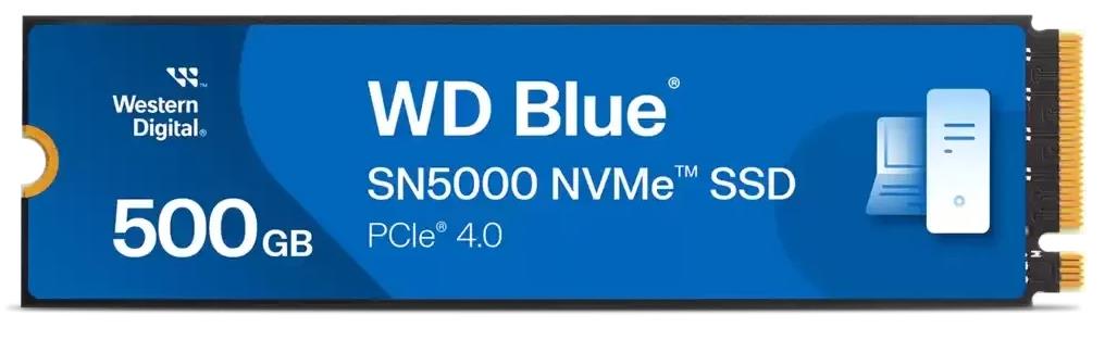 Изображение SSD диск Western Digital Blue SN5000 500 Гб 2280 (WDS500G4B0E)