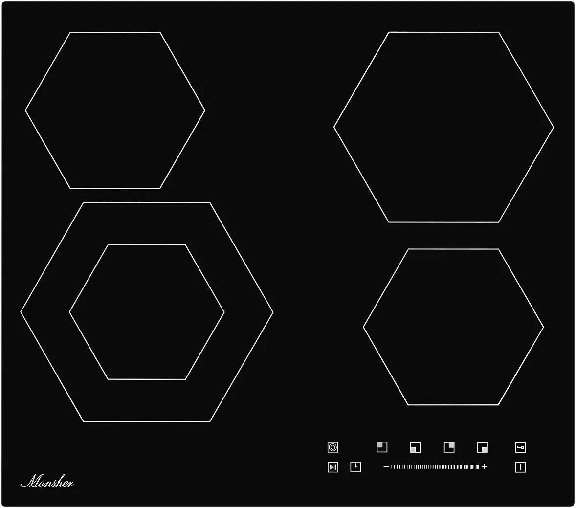 Изображение Варочная панель MONSHER MHE 6012 (черный)