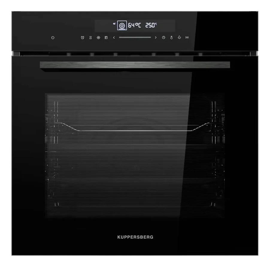 Изображение Духовой шкаф Kuppersberg HT 613 Black (72 л , чёрный)