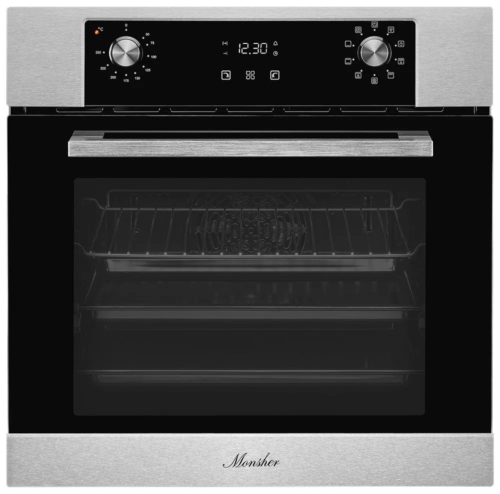 Изображение Духовой шкаф MONSHER MOE 6092 Acier (70 л , нержавеющая сталь)