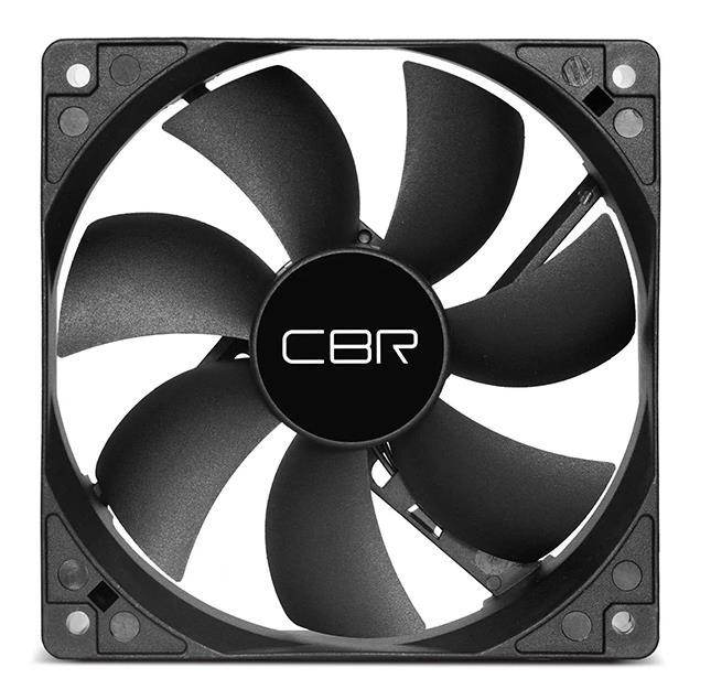 Изображение Вентилятор CBR CF-8025-1600B (1600 об/мин , 80x80x25 мм,3-pin)